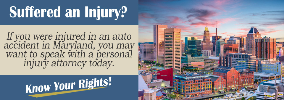 Personal Injury Help in Maryland