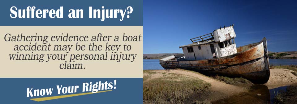 Collecting Evidence from Boat Crash Personal Injury Lawyer