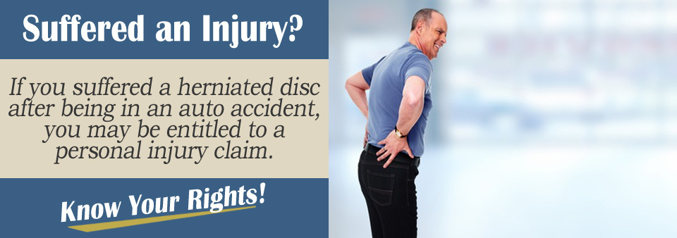 Can Auto Accidents Cause a Herniated Disc?